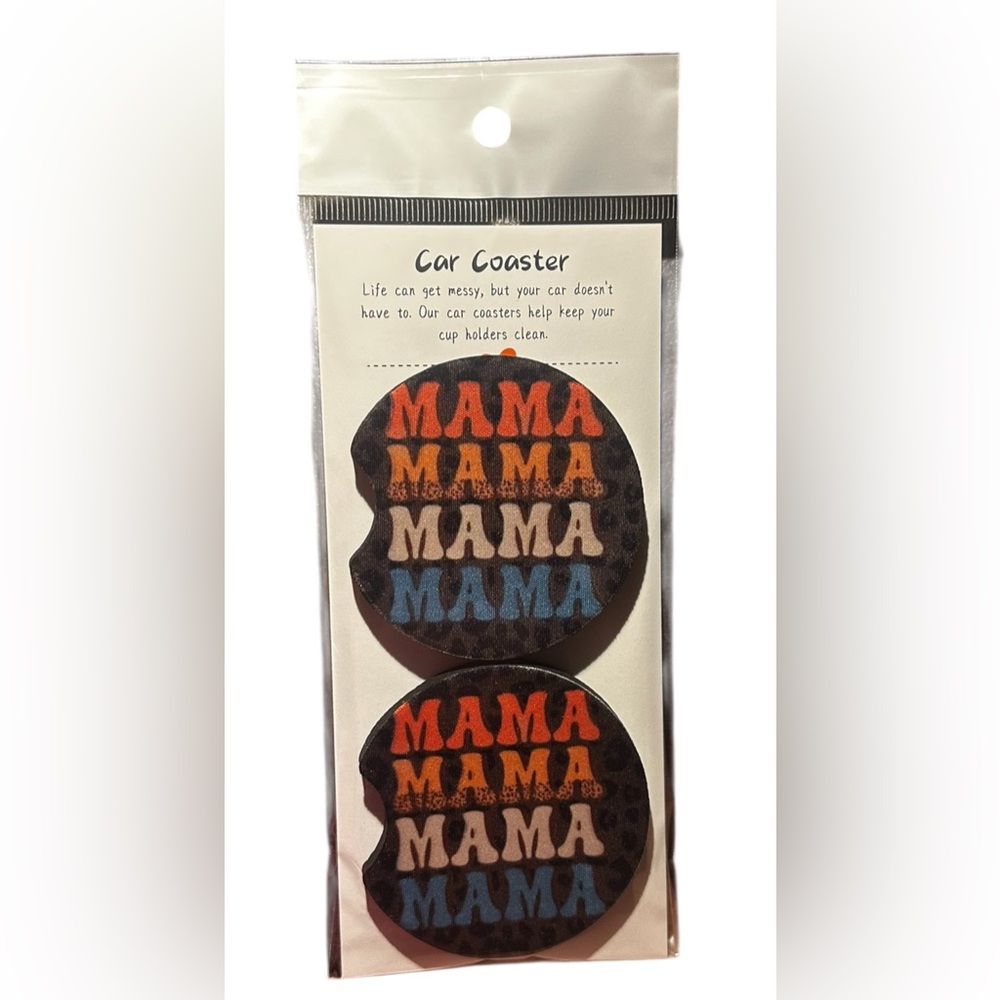Mama Car Coasters